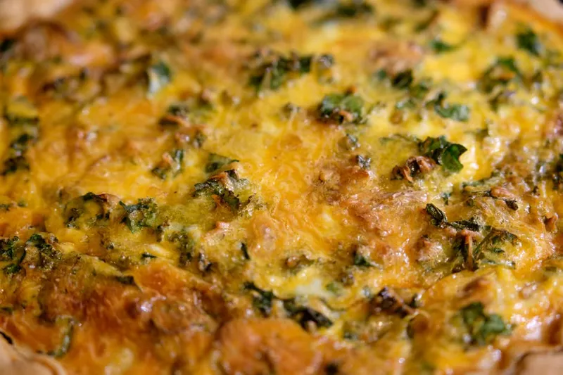 Zesty Fish Quiche Recipe Flavored With Cheesy Garlic Mayo — photo 2