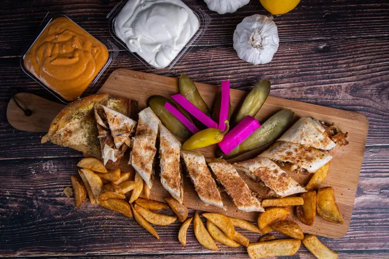 Spicy Potato Wraps Recipe