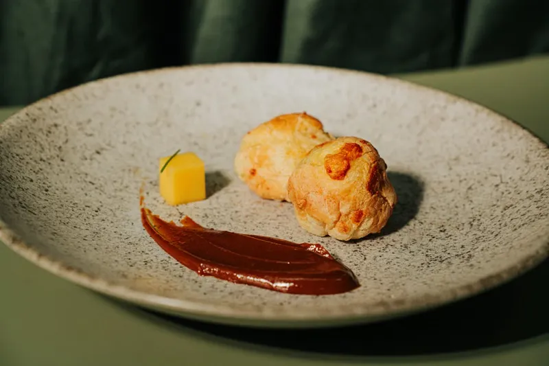 Mushroom And Quail Egg Gougere Recipe