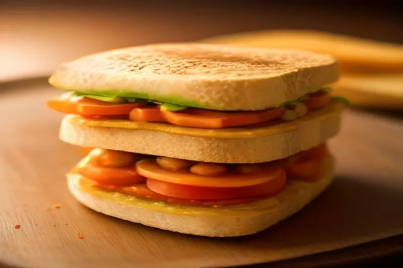 Spicy Onion Tomato Masala Sandwich Recipe — photo 2