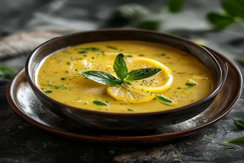 Lemon Coriander Soup Recipe