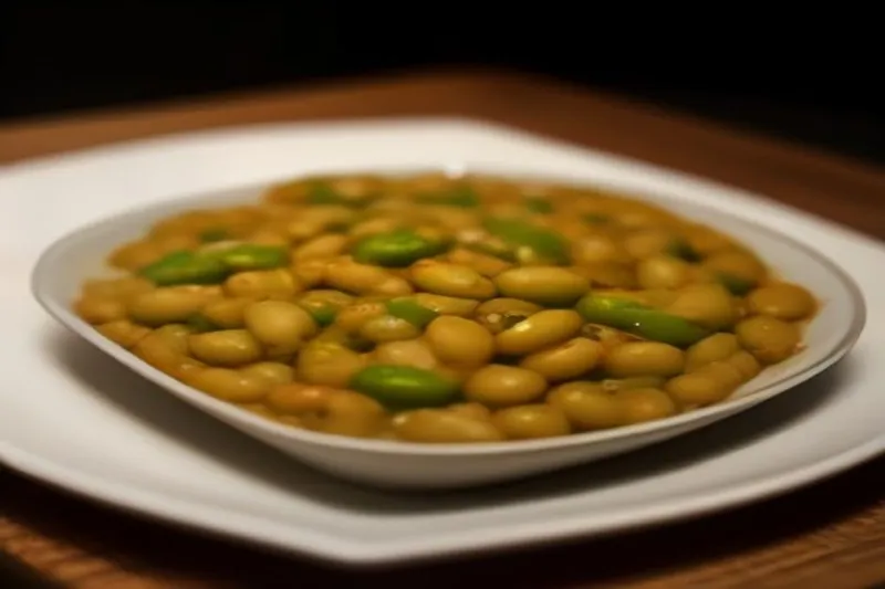 Greek Style Gigantes Plaki Recipe-Oven Baked Broad Beans with Vegetables