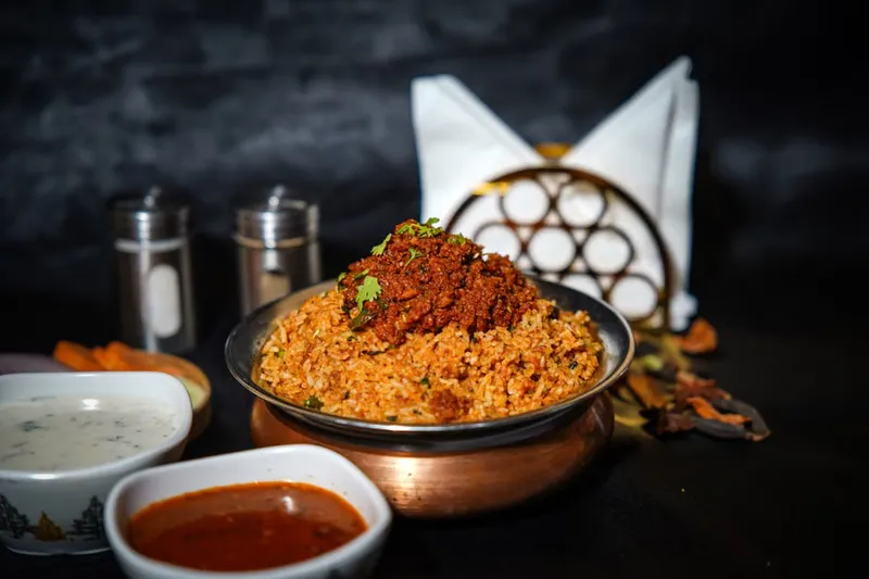 Laal Maas Biryani Recipe