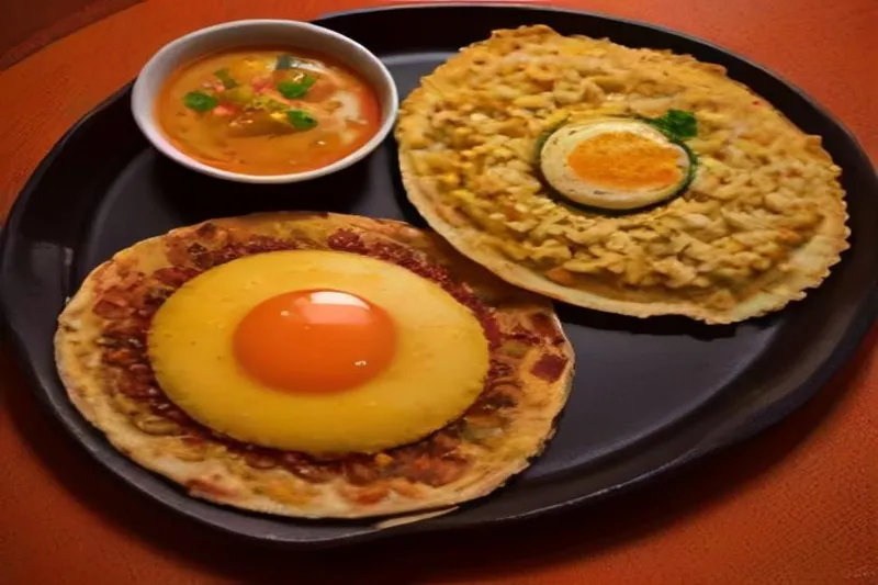 Egg Kothu Paratha Recipe
