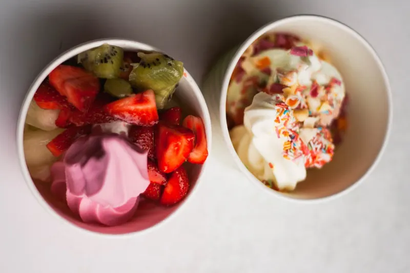 Frozen Strawberry Yogurt With Honey Recipe — photo 2