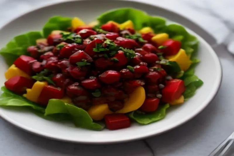 Simple Steamed Indian Beet Salad Recipe