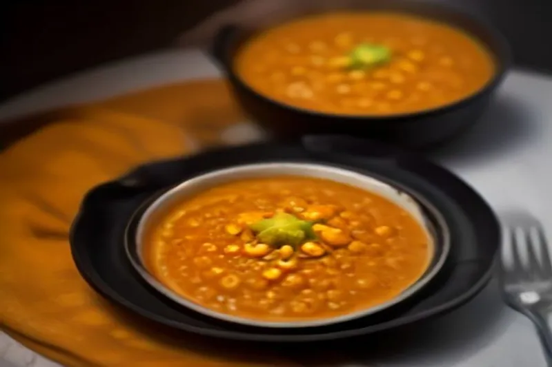 Pumpkin Dal With Garlic Tadka (Recipe In Hindi) — photo 2
