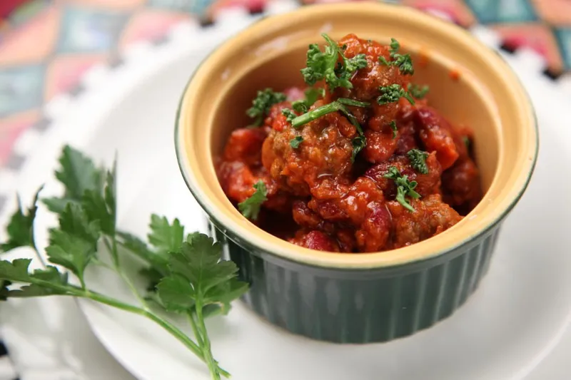 Mexican Style Sopa De Frijol Recipe - Red Kidney Beans Soup — photo 2