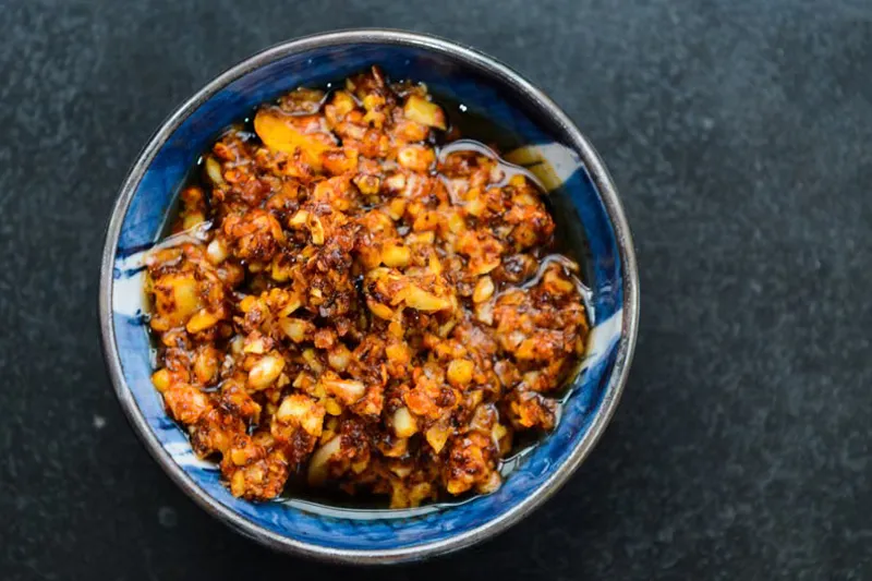 Homemade Red Chilli Garlic Sauce Recipe