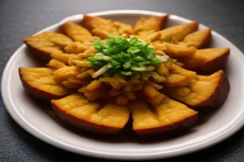 Suran Ja Tuk Recipe - Sindhi Deep Fried Yam / Jimikand