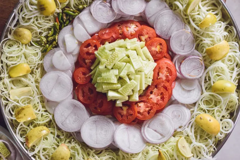 Kachumber Salad Recipe With Cucumber, Onion & Tomatoes