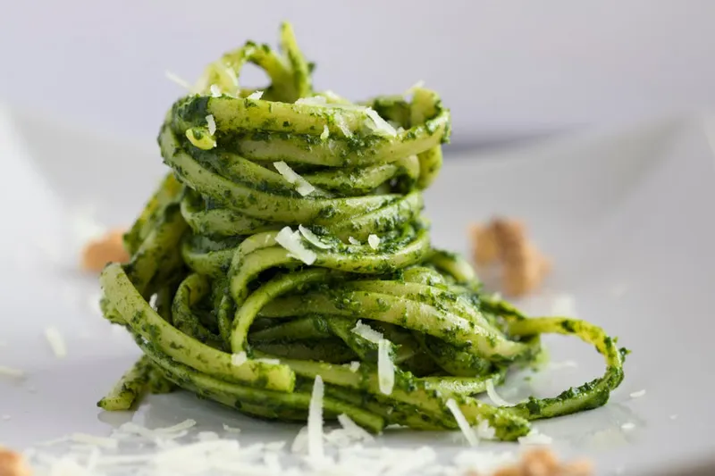 Spirulina and Mint Basil Pesto Recipe