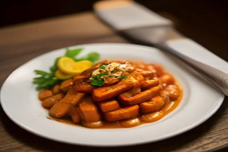 Honey Roasted Sweet Potato With Red Onions Recipe — photo 2