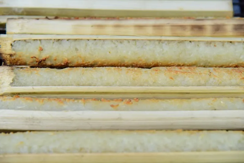 Thai Style Sweet Khao Tom Recipe (Coconut Sticky Rice Stuffed with Banana and Steamed)