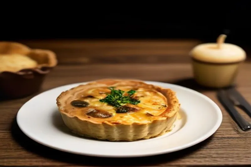 Mushroom Quiche Recipe