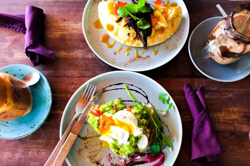 Buckwheat Crepes Stuffed With Spinach And Eggs Recipe