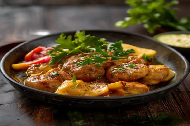 Nepali Aloo Tareko Recipe — photo 2