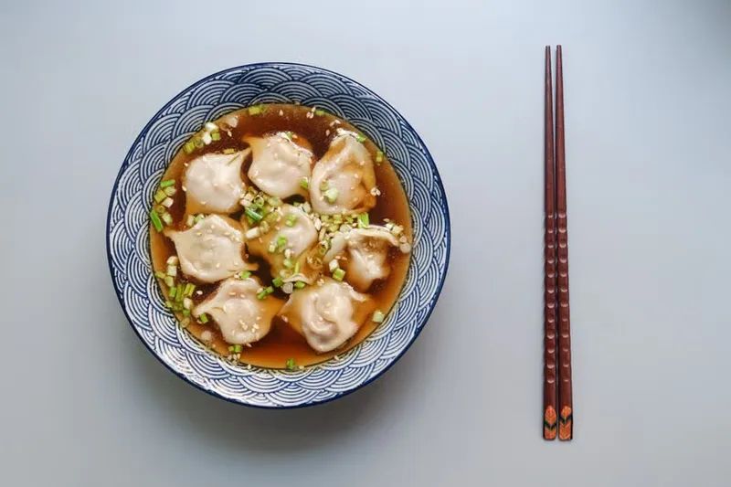 Vegetarian Wonton Soup Recipe — photo 2