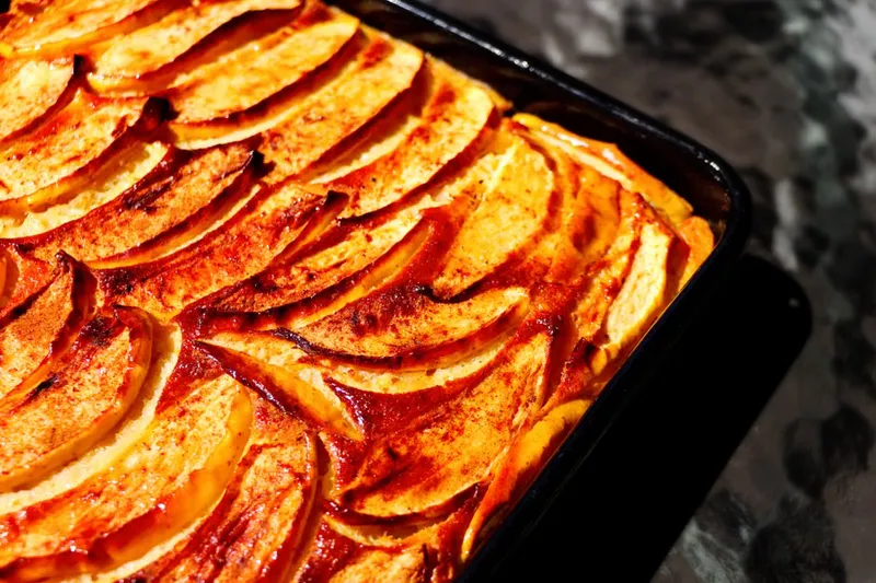 Spiced Apple Crumble Recipe with Greek Yogurt