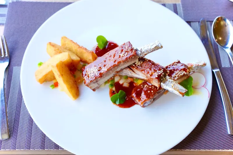 Ribs With Guava Barbecue Sauce Recipe