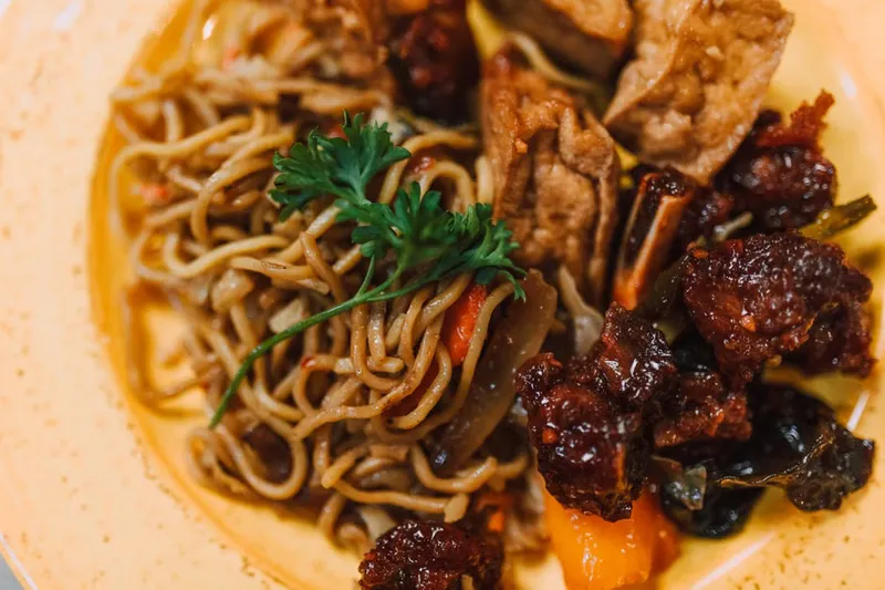 Chinese Spiced Noodle Cutlets Recipe