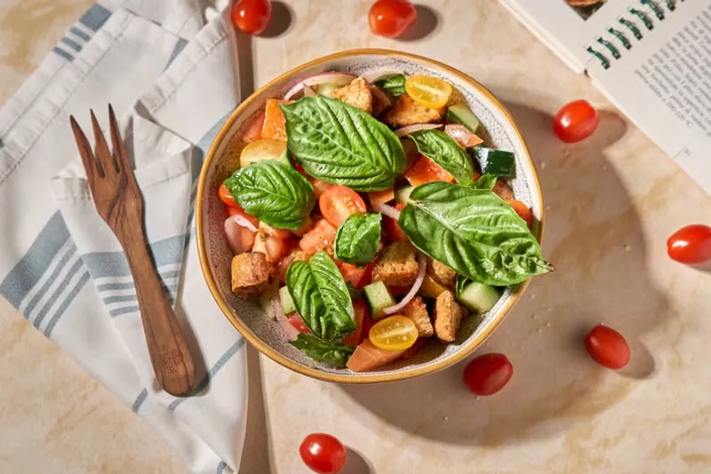 Watermelon Panzanella Salad Recipe — photo 2