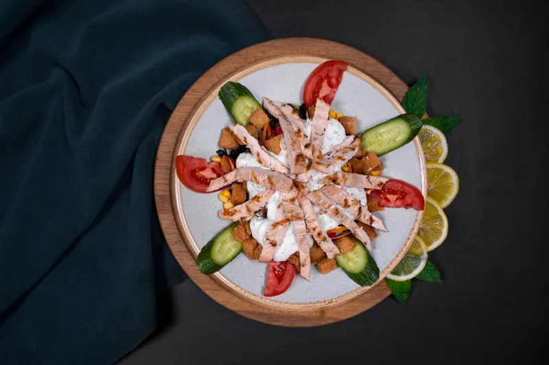 Cucumber Tomato Corn Peanut Salad With Lemon Recipe