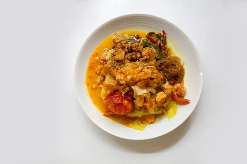 Thai Roasted Vegetables with Peanut Coconut Sauce Recipe — photo 2
