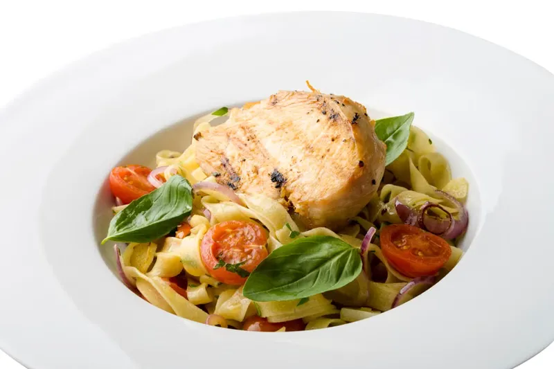 Tomato Basil Risotto Recipe With Grilled Chicken