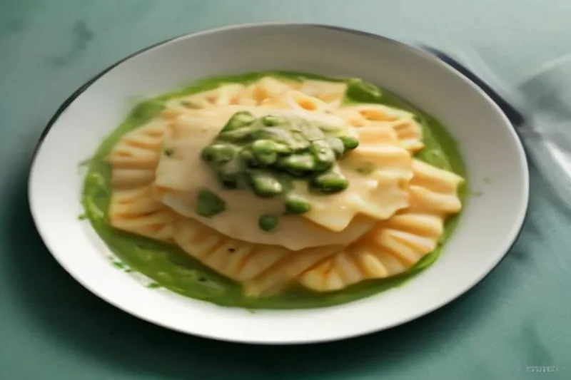 Creamy Mushroom Ravioli Recipe In Mint Mayo Sauce — photo 2
