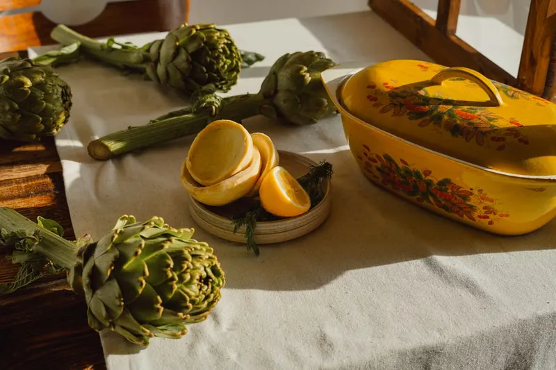 Fried Artichokes Recipe Flavored With Lemon & Ginger