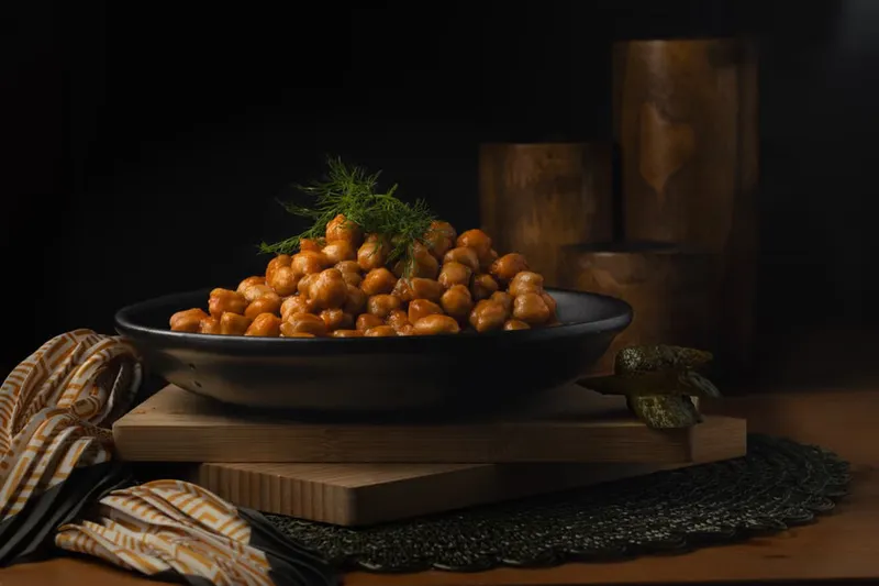 Spicy Chickpeas Aloo Salad Chaat Recipe — photo 2