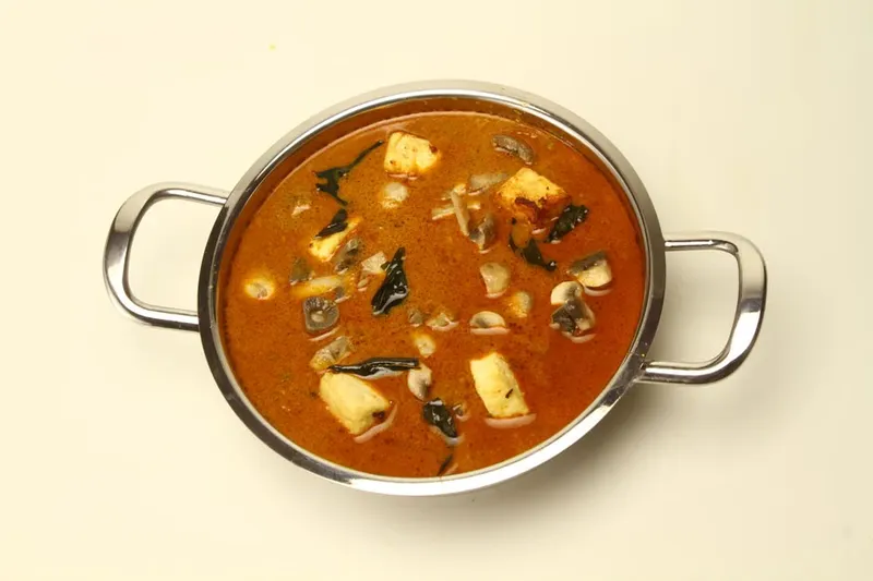 Mushroom Masala With Corn Recipe