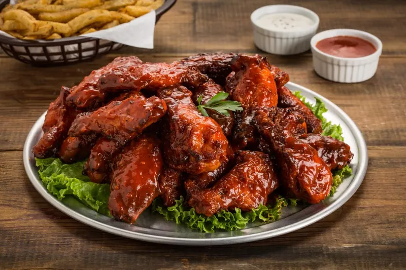 Tempura Chicken Wings With Barbecue Sauce Recipe