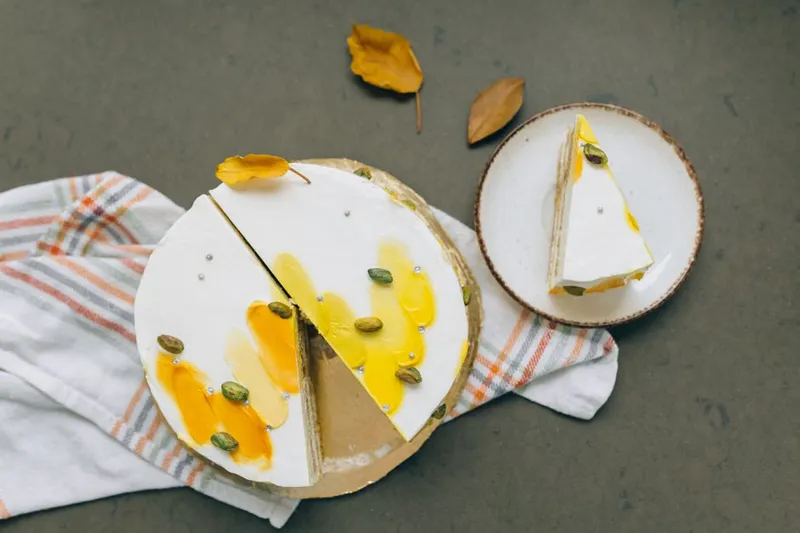 Parsi Mawa Cake Recipe (Tea Time Cake Flavored with Cardamom & Pistachios)