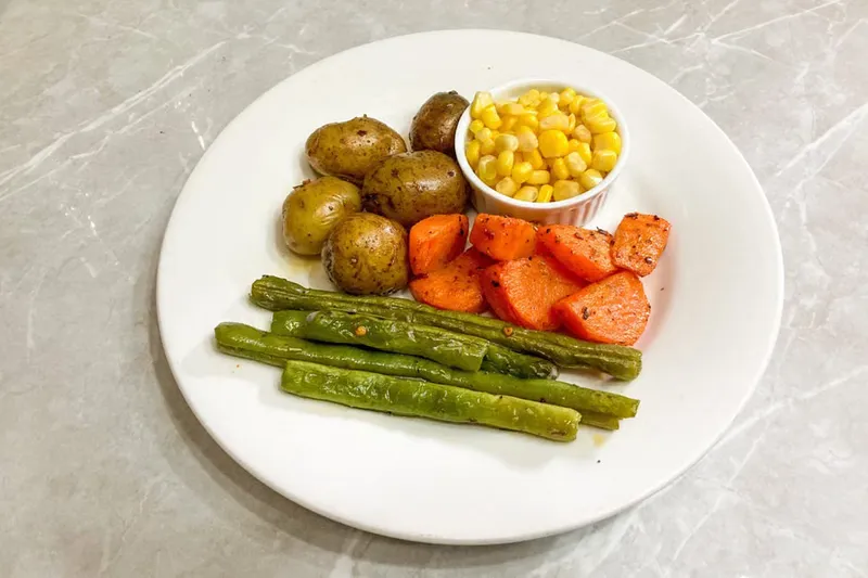 Goan Batata Recheado Recipe With Carrots & Beans