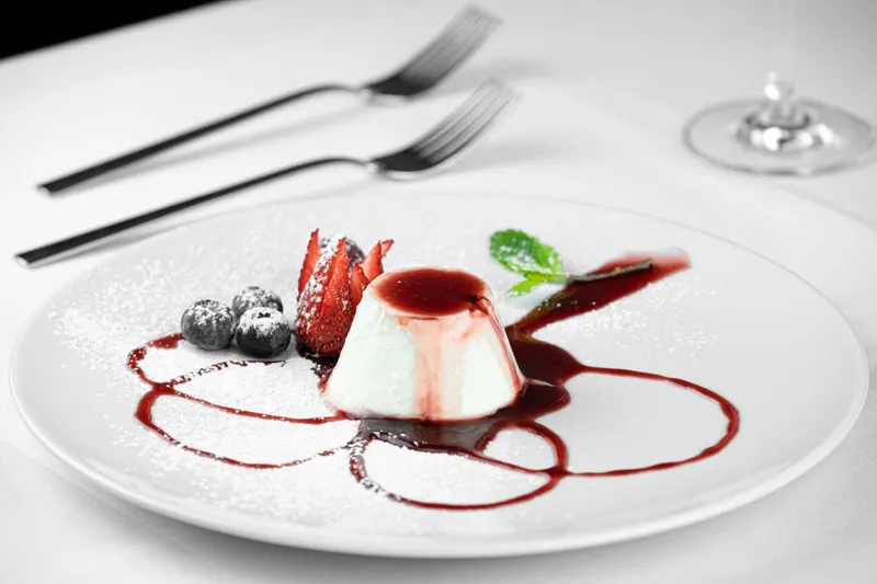 Gulkand Panna Cotta Recipe with Strawberry Sauce — photo 2