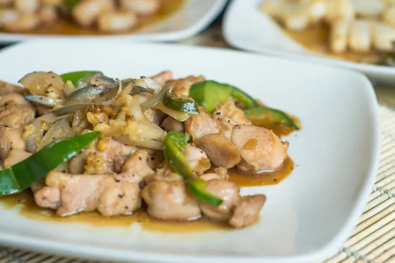 Andhra Pepper Chicken Recipe