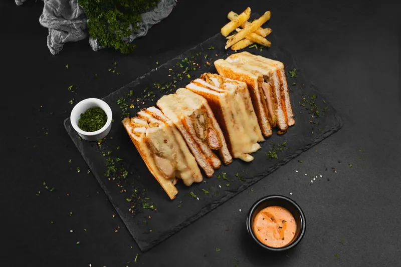 Tuna Roasted Mushroom Sandwich Recipe with Tartare Dip Mayo — photo 2