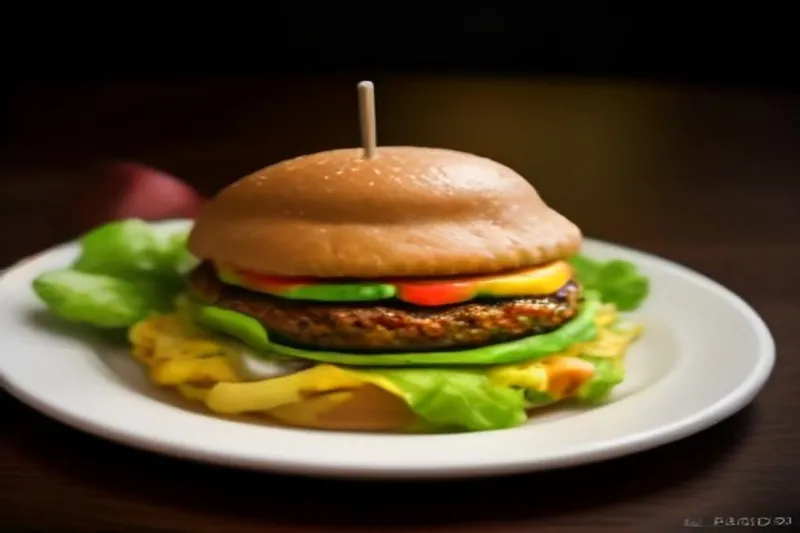 Veggie Chop Burger Recipe