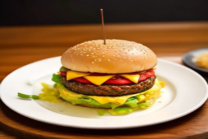 Veggie Chop Burger Recipe — photo 2