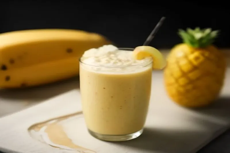 Pineapple Banana & Oat Smoothie Recipe — photo 2