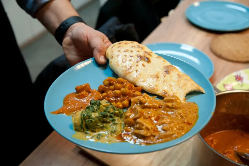 Garlic Chickpeas And Spinach Curry (Recipe In Hindi) — photo 2