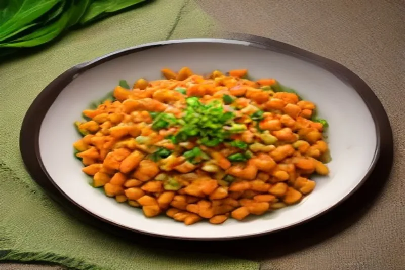Cabbage Carrot Onion Pudina Thepla Recipe