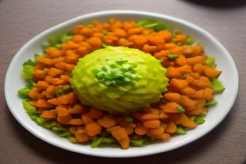 Cabbage Carrot Onion Pudina Thepla Recipe — photo 2