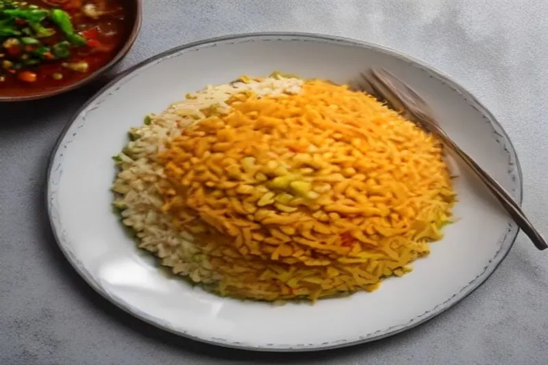 Awadhi Style Taheri Recipe - Vegetable Rice Pulao Recipe — photo 2