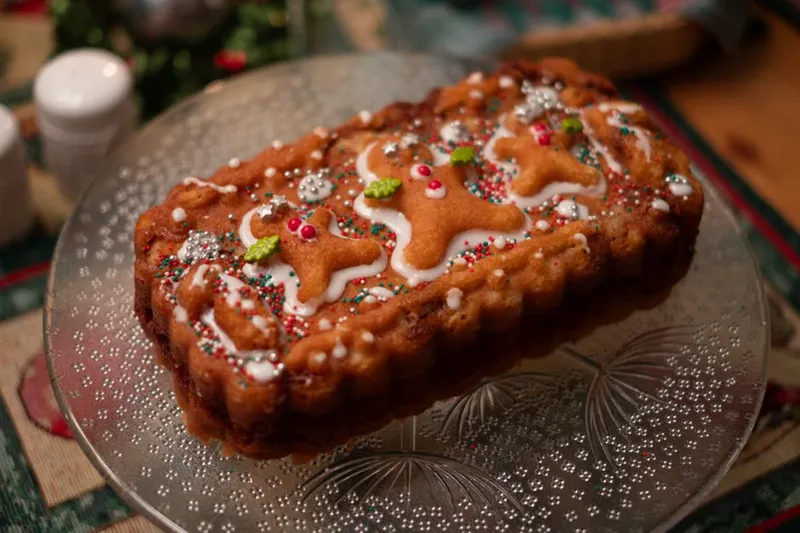 Sticky Cranberry Gingerbread Recipe