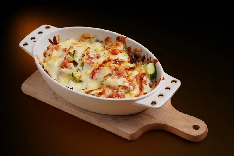 Spinach And Corn Au Gratin Recipe With Cheesy Dip — photo 2