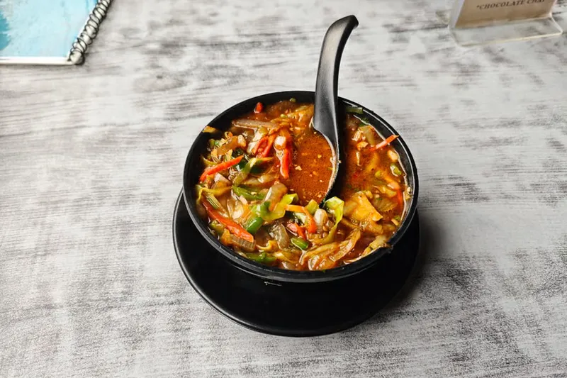 Vegetable Manchow Soup Recipe