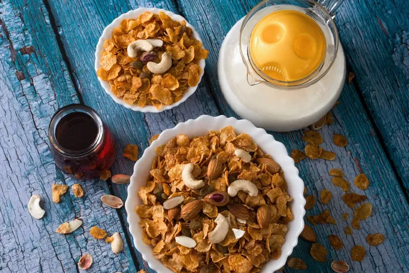 Diwali Cornflakes Mixture Recipe - A Savory Evening Tea Snack — photo 2